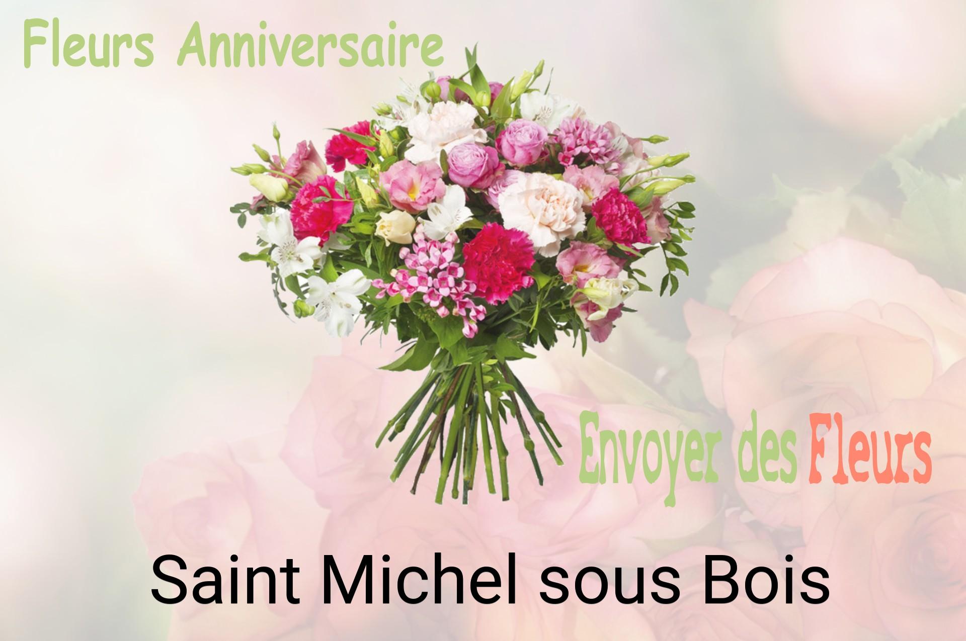 Bouquet de fleurs d’anniversaire livré à Saint-Michel-sous-Bois