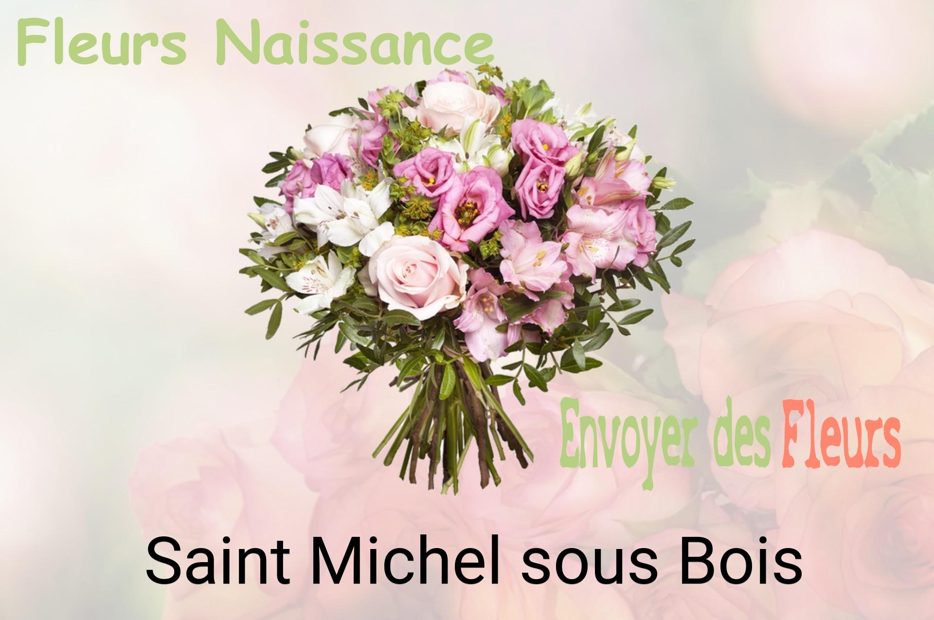 Bouquet de fleurs de naissance livré à Saint-Michel-sous-Bois