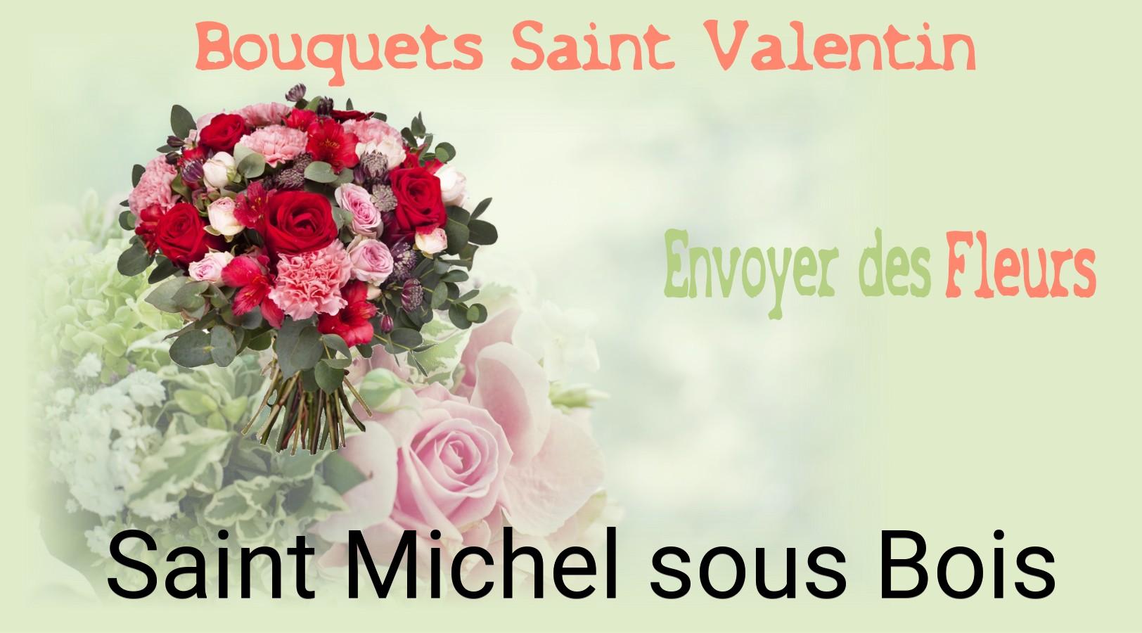 Roses de Saint-Valentin livrées à Saint-Michel-sous-Bois
